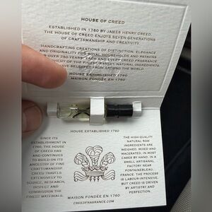 CREED WILD VETEVIER SAMPLE